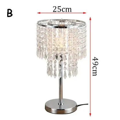 Decorbites™ Kristall-Tischlampen: Moderne warme Dekorleuchten für Wohnzimmer, Arbeitszimmer und Schreibtisch