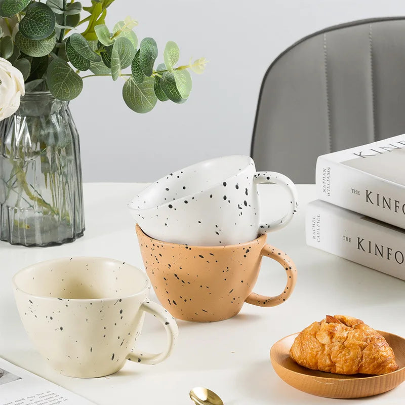 DecorBites™ Creative Ceramic Espresso Coffee Cup Set for Couples
