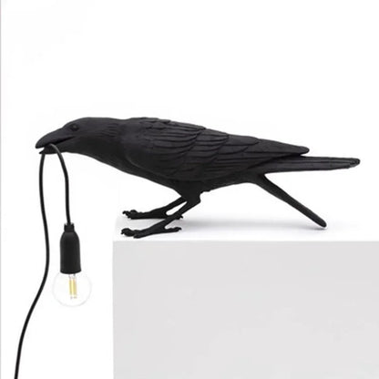 Decorbites™ Lebendige Vogel Harz-Tischlampe - Heimdekoration-Beleuchtung für Schlafzimmer, Wohnzimmer