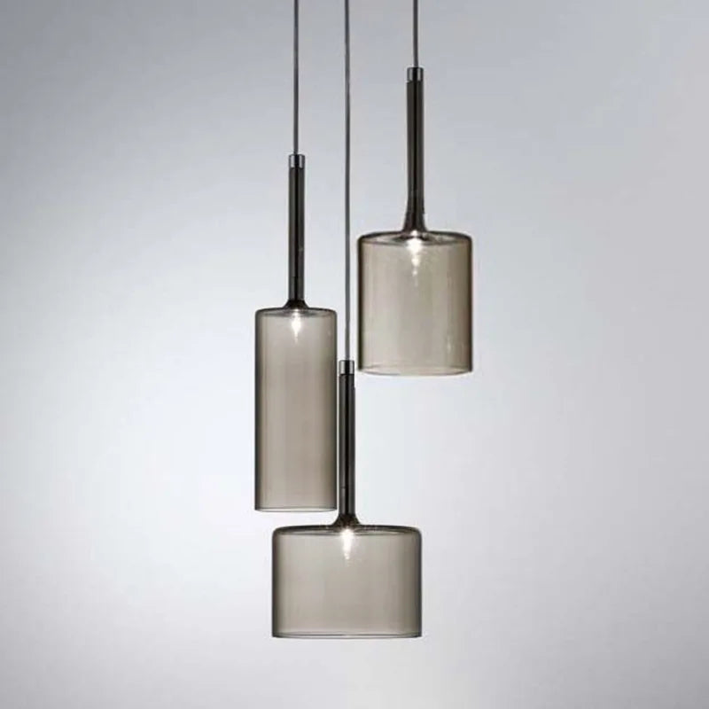 Decorbites™ Glasflaschen-Pendantleuchte: Spillray-Industrielle Dekorbeleuchtung für Restaurant und Bar
