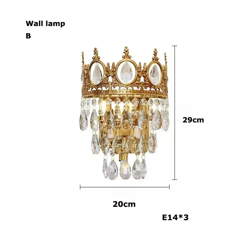 DecorBites™ Crystal LED Pendant Light for Living Room