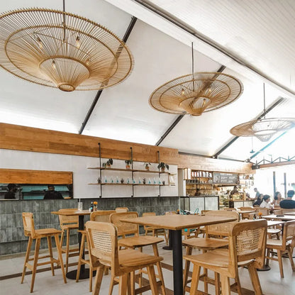 Decorbites™ Handgefertigte Rattan-Wickler-Lüster für die Dekoration von Zuhause und Geschäft