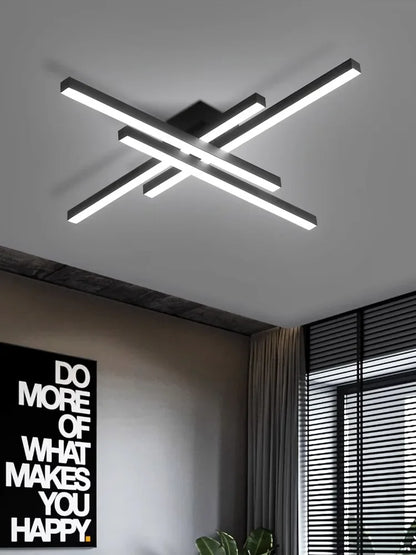 DecorBites™ Linear LED Ceiling Lamp for Living Room Bedroom Lighting Fixtures