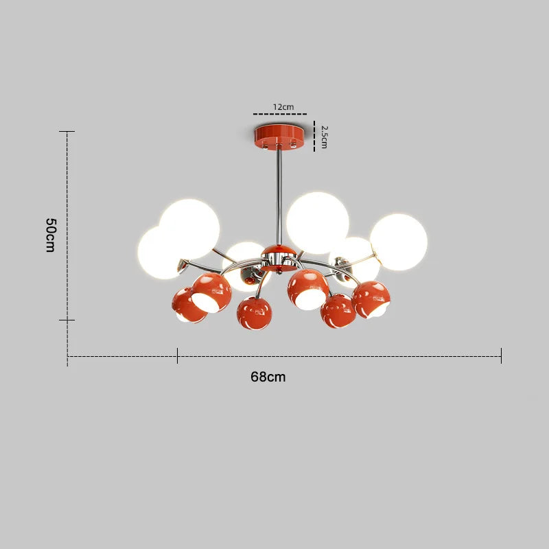 Decorbites™ Französische Creme Wohnzimmer-Hängeleuchte Magische Bohne Restaurant Bauhaus Mittelalterliches Schlafzimmer