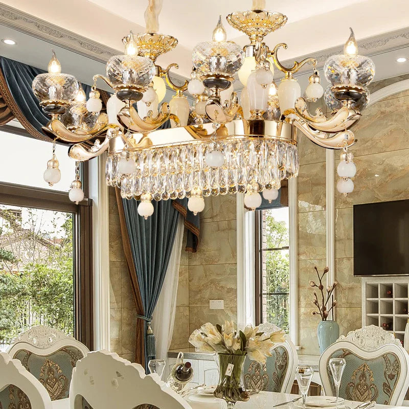 Decorbites™ Luxus-Kristall-Leuchter für Schlafzimmer, Wohnzimmer und Esszimmer