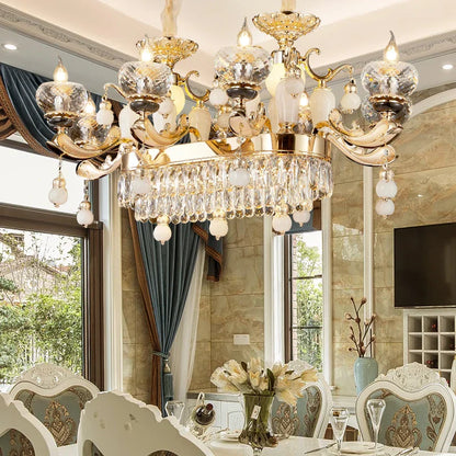 Decorbites™ Luxus-Kristall-Leuchter für Schlafzimmer, Wohnzimmer und Esszimmer