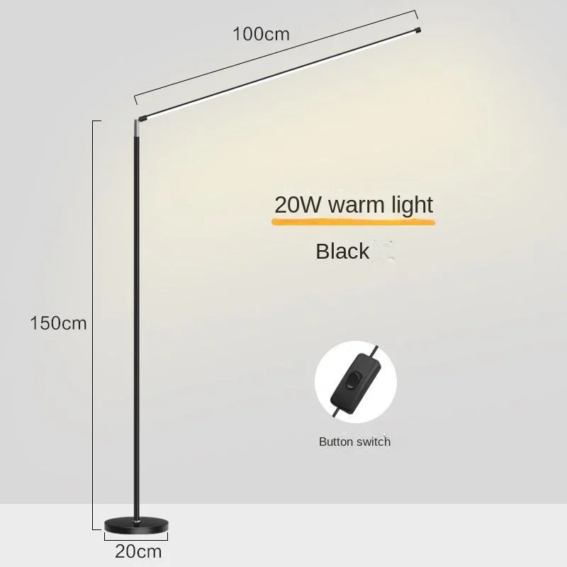 Decorbites™ LED-Stehlampen: Superhelle minimalistische Leselampe für Wohnzimmer und Schlafzimmer