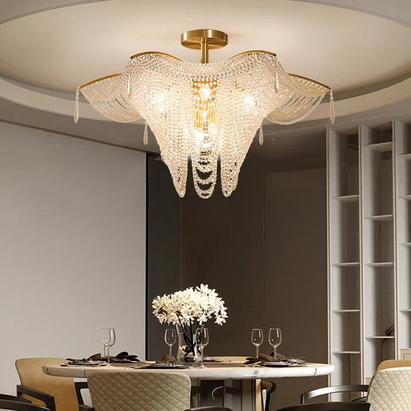 Decorbites™ Kristall-Schmetterlings-Lüster: Elegante moderne LED-Pendellampen für luxuriöse Wohnzimmer