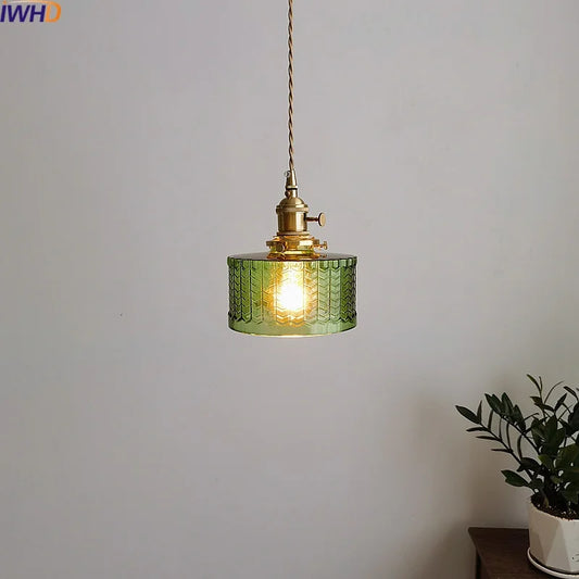 Decorbites™ Grüne Glas-LED-Hängeleuchte für modernes Wohnraumausstattung und Leuchteneinrichtungen
