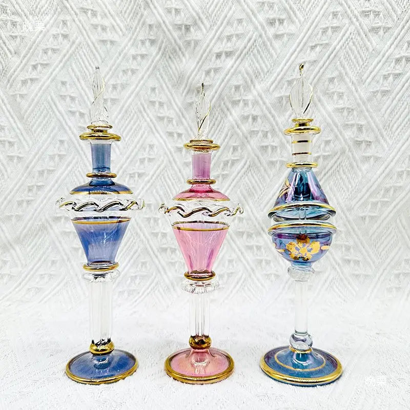 Decorbites™ Glasflaschen-Schmuckornamente, bunte Souvenirs