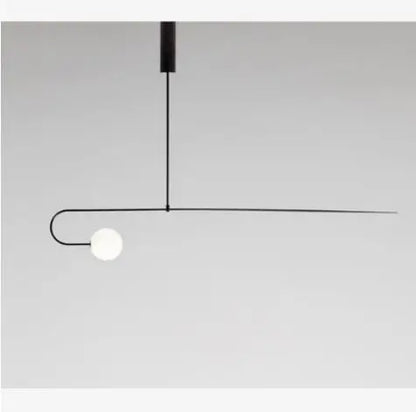 Decorbites™ Eisenlinie-Kronleuchter: Postmoderne Hängelampe für Wohnzimmer & Schlafzimmer
