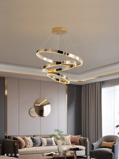 Decorbites™ Diamantring-Lüster | Nordischer Kristall-Schlaf- und Wohnzimmer-Luxusleuchte