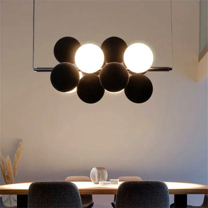 Decorbites™ Abstracta Hängeleuchte: Stilvolle Designer-Stoff-Leuchter für Zuhause, Büro und Essbereich