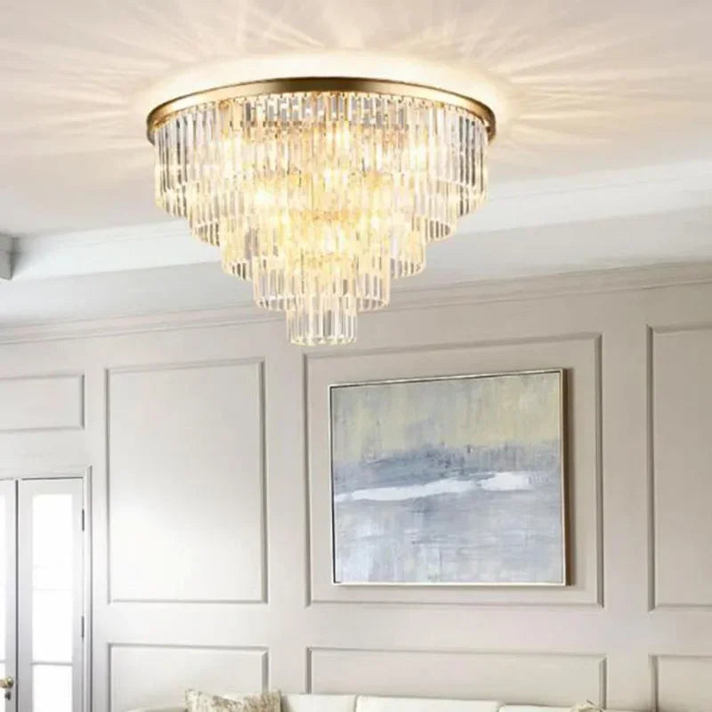 Decorbites™ Kristall-Spoßendeckeleuchte: Modern-Vintage-Dekoration für Schlafzimmer & Hotel