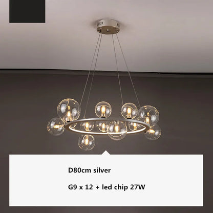 Decorbites™ Glasballen-G9-LED-Kronleuchter: Modernes minimalistisches nordisches Design