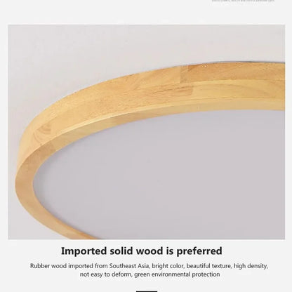 DecorBites™ LED Wooden Ceiling Light for Stylish Home Decor and Lighting
