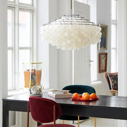 Decorbites™ Äolische Glocken Muschel-Lüster für mediterranes Wohnzimmer, Geschäft, Bar und Restaurant