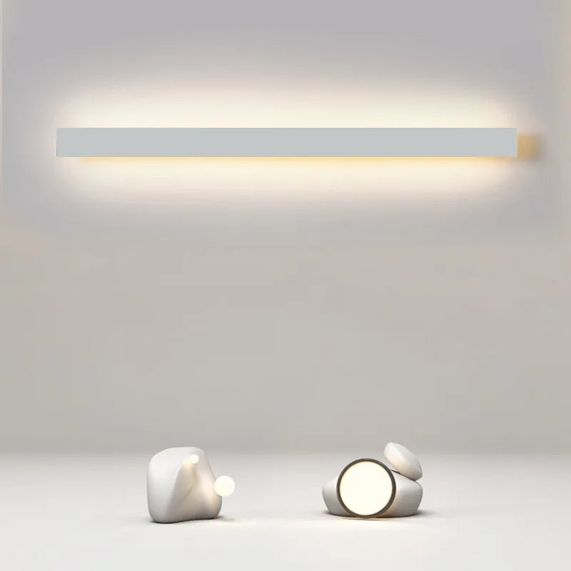 Decorbites™ LED Weiße Wandlampe: Modernes minimalistisches Design für Schlafzimmer, Wohnzimmer und TV-Hintergrund.