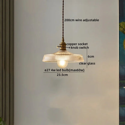 Decorbites™ Klar-Glas-LED-Pendelleuchte | Nordische Hängelampe für Küche, Wohnzimmer