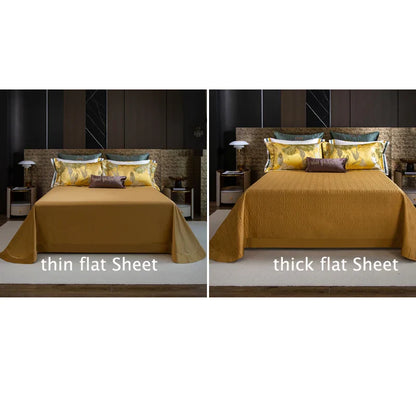 DecorBites™ Jacquard Bedding Set in 1000TC Egyptian Cotton, Queen/King Size Bedlinens