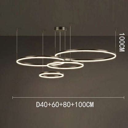 DecorBites™ LED Pendant Chandeliers for Staircase & Living Room Lighting