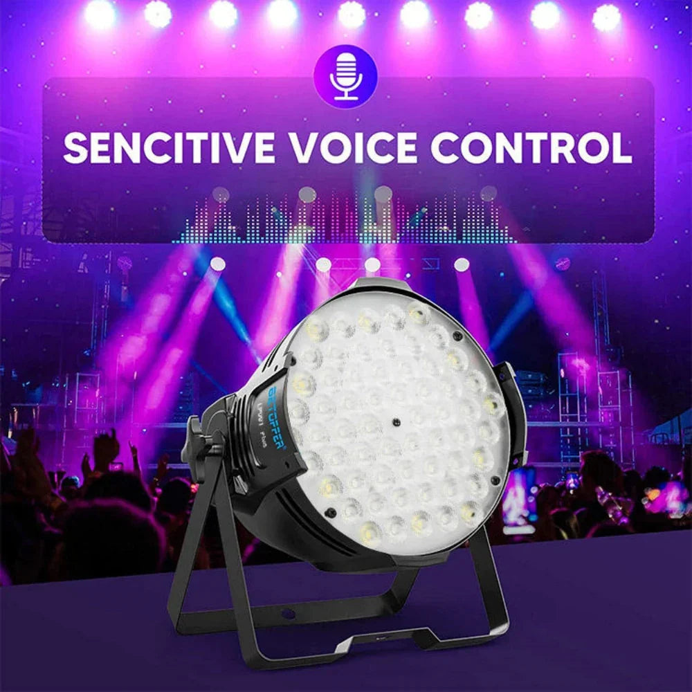 Decorbites™ LED-Par-Licht mit Stativ für Hochzeitsfeiern, Partys und Bühnenbeleuchtung