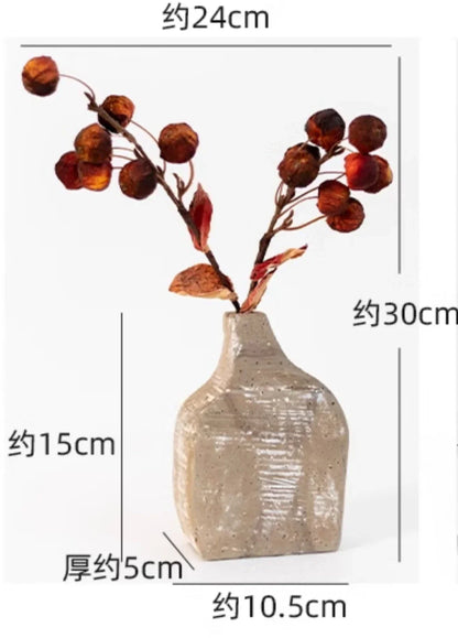 Decorbites™ Garten-Rattan-Hydroponik-Vasen Moderne Luxus-Bodenvasen-Dekoration
