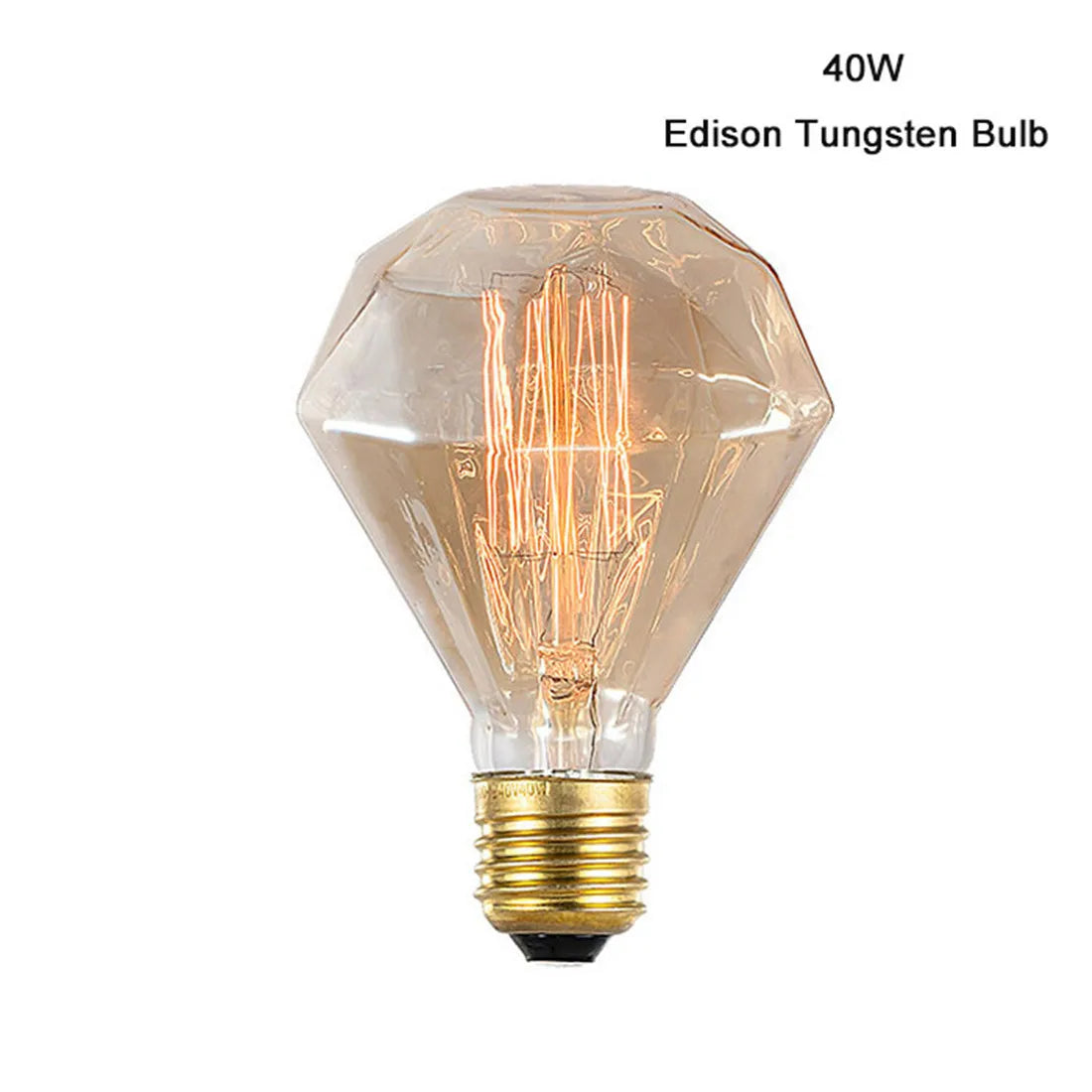 Decorbites™ G95 Diamant-LED-Spiralfilament-Glühbirne 4W Vintage-Edison-Lichtlampe