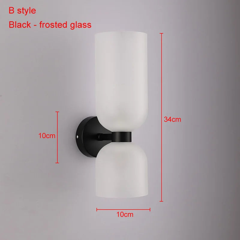 Decorbites™ Glasball-LED-Wandleuchten – Nordisch moderne Wandlampen für Schlafzimmer, Badezimmer, Treppenhäuser