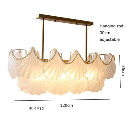 Decorbites™ Kristallperlenkette-Kronleuchter: Luxuriöse Hängeleuchte für exquisites Wohnraumausstattung
