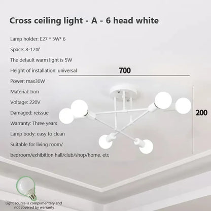Decorbites™ LED-Deckenleuchter: Moderne Leuchte für Wohnzimmer, Schlafzimmer, Flur – Indoor-Home-Dekoration