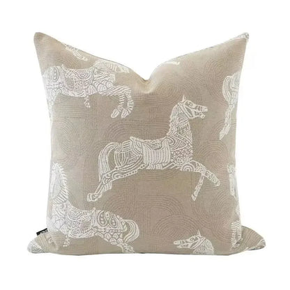 DecorBites™ Geometric Jacquard Cushion Cover | Modern Light Luxury Pillowcase | Decorative Home Accent