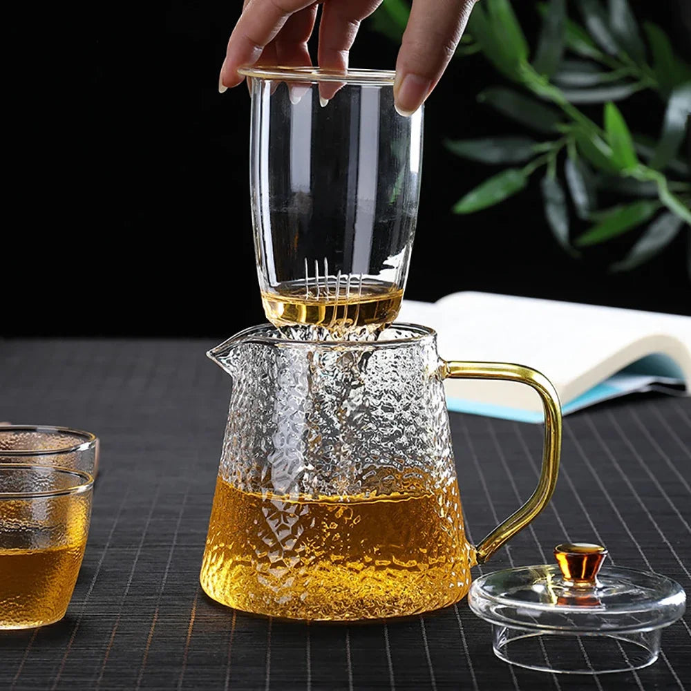 Glass Pu Erh Teapot