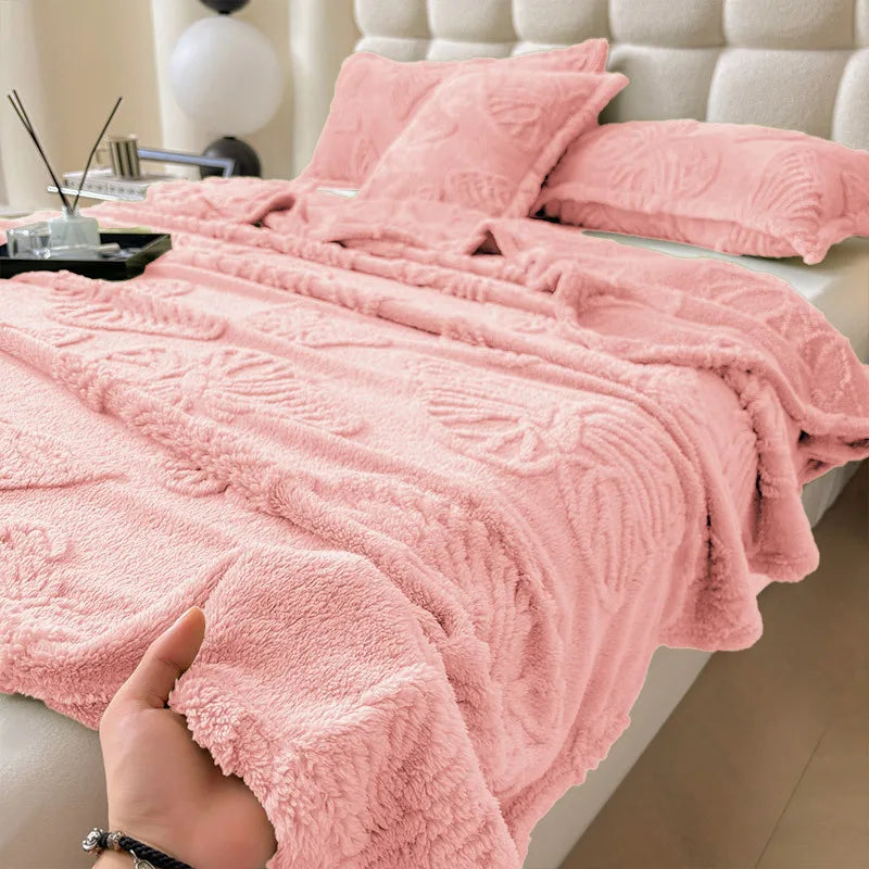Chiffon Butterfly Jacquard Throw