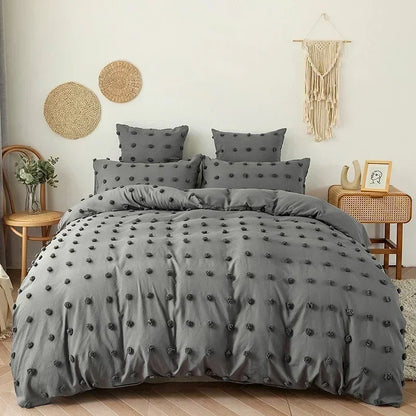 Decorbites™ Fellknäuel King Size Bettbezug-Set – Hochwertiges Queen 200x200 Doppelbettwäsche