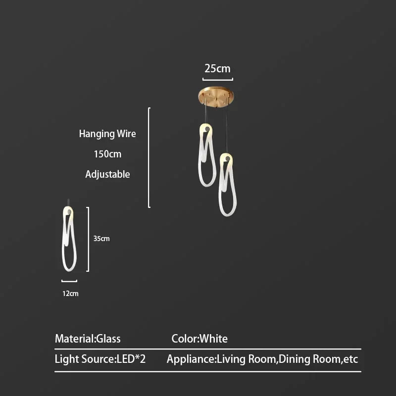Decorbites™ LED-Hängeleuchter für Wohn- und Esszimmer Luxus-Leuchtenarmatur
