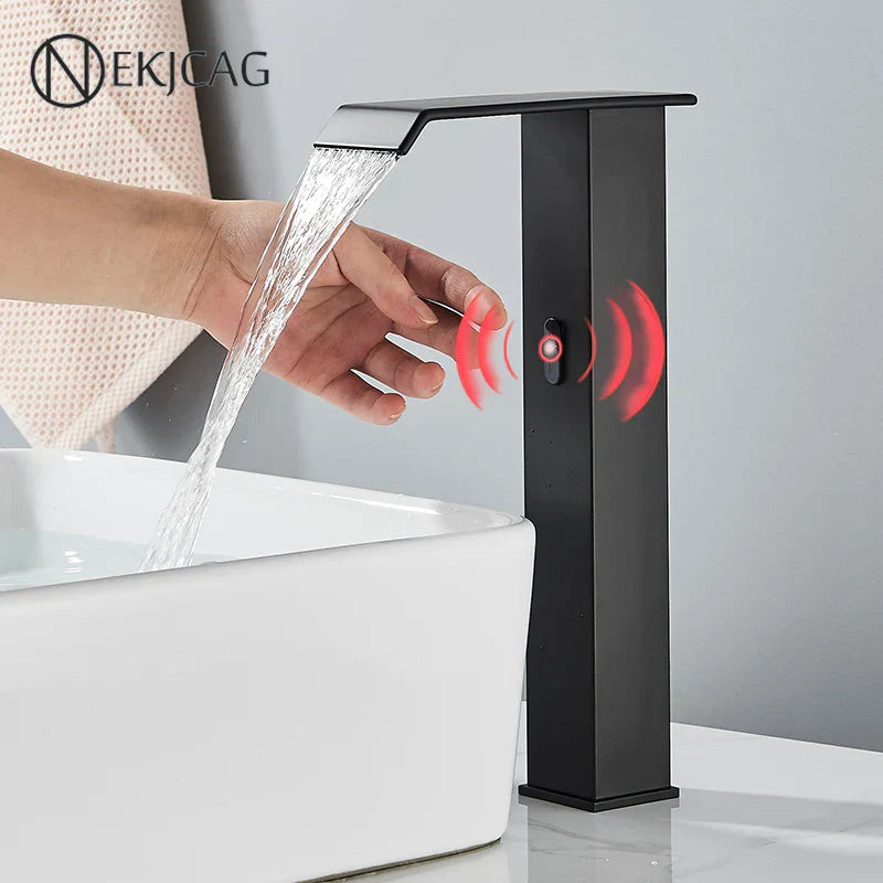 Smart Sensor Waterfall Faucet