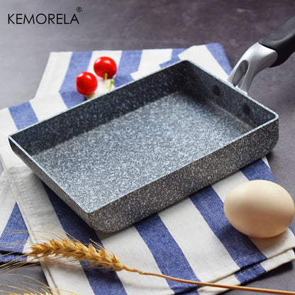 Decorbites™ Japanische Medizinische Stein Antihaft-Pfanne | Tamagoyaki-Omelett-Pfanne