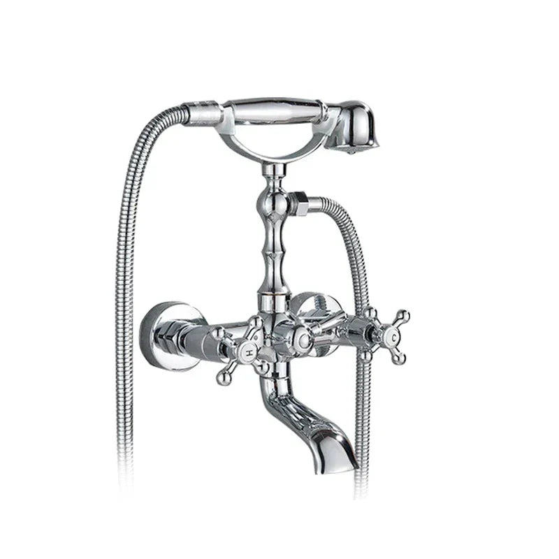 Decorbites™ Zweihandgriff Luxus-Badewannenarmatur mit Handbrause-Mischer
