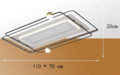 Decorbites™ Kinderzimmer-Deckenventilator mit Fernbedienung und modernem LED-Licht