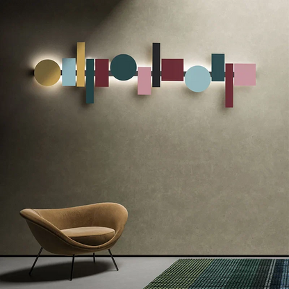 Decorbites™ Geometrische Deckenleuchte Macaron-Lampe für Wohnzimmer- und Nachttischbeleuchtung