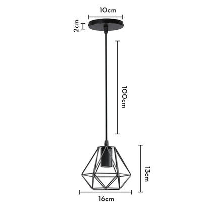 Decorbites™ Industrielles Loft-Pendant-LED-Deckenleuchte für die Dekoration im Wohnzimmer, Küche und Zuhause