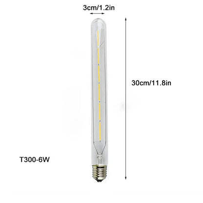 Decorbites™ LED-Filament-Tubus-Edison-Glühbirne 6000K T10 T185 T225 T30 T300 4W 6W 8W
