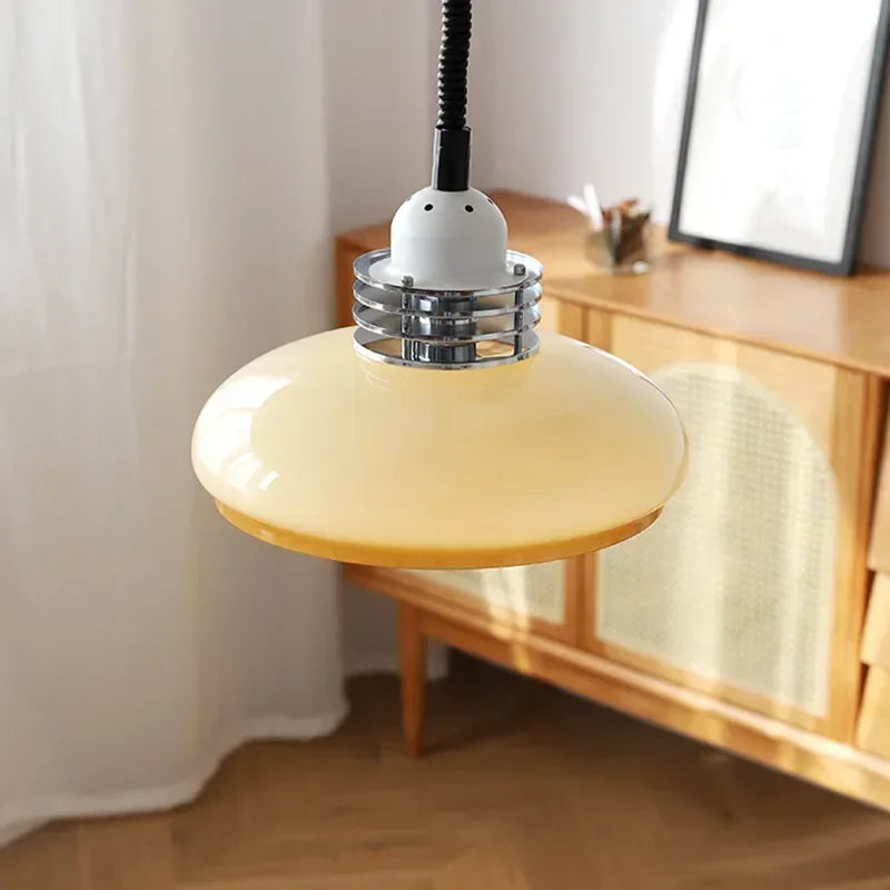 Decorbites™ Glas-LED-Kronleuchter: Moderne Bauhaus-Stil-Pendelleuchte für Zuhause, Restaurant und Bar