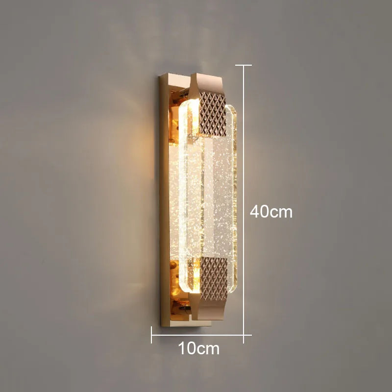 Gold Bubble Wall Lamp