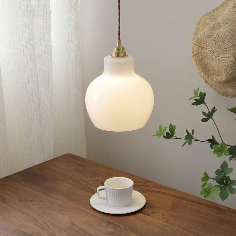 Decorbites™ Grüne Glas-LED-Pendantleuchten Moderne Hängelampe Heimdekoration