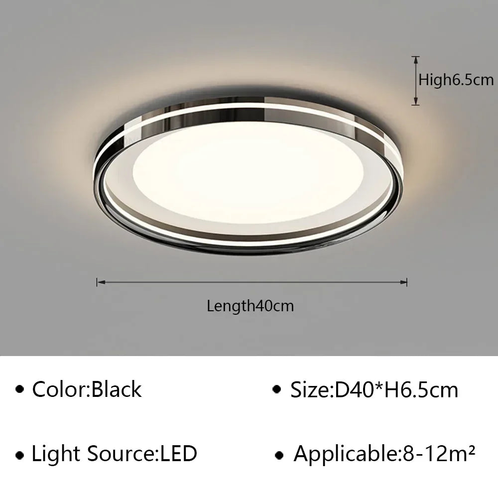 DecorBites™ Geometric LED Ceiling Lamp Chandelier for Living Dining Room Study Bedroom Aisle Balcony
