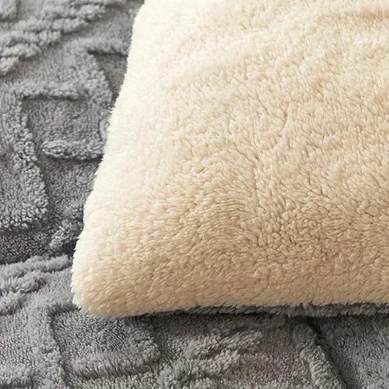 Decorbites™ Gemütliche Winterbettdecke: Luxuriöse Lamm-Cashmere-Wärmequilt für Komfort