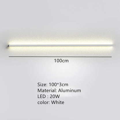 Decorbites™ LED-Wandleuchte Dimmer-Schalter Schwarz Gold Weiß Metall Wandlampen Schlafzimmer Ganglampe
