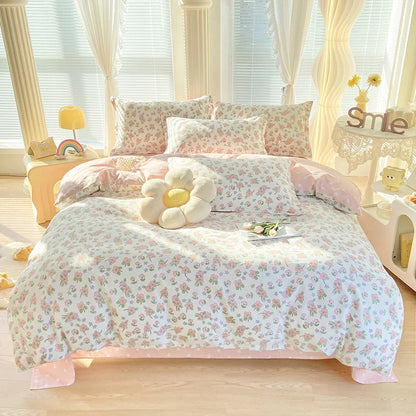 Decorbites™ Baumwoll-Bettwäsche-Set mit Druck für süßen, gemütlichen Schlaf